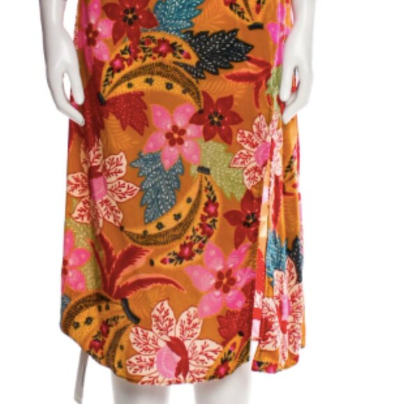 Farm Rio Printed Midi Length Dress - Picture 3 of 3